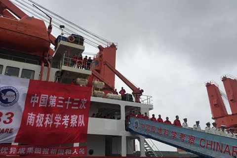 第33次南極科考滿載歸來 柴油發(fā)電機組功不可沒